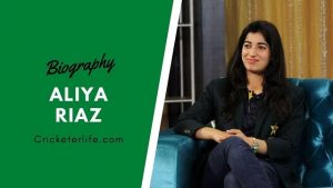 Aliya Riaz biography, age, height, husband, family, etc. - Cricketer Life