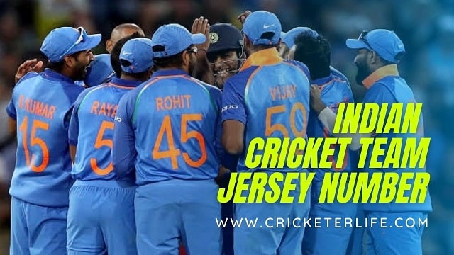 1 to 100 Jersey Numbers in Cricket and the Stories Behind Those - crickpee